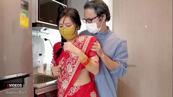 BiG Ass Indian Step-daughter seduce her Step father's Large Dick! ( Hindi Voice )